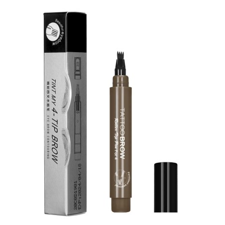 4-Tip Beard Pen Beard Filler Penci Beard Hair Enhancer Lasting Repair Moustache Coloring Shaping Tools Hair Eyebrow Pencil