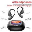 Translator Earphone Wireless Headphones Bluetooth Translation Earbuds Superb Bass HiFi,13mm dynamic coil Built-in Mic